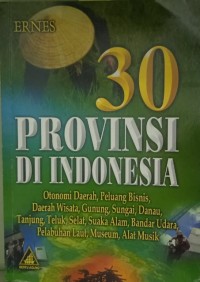 Image of 30 Provinsi Di Indonesia